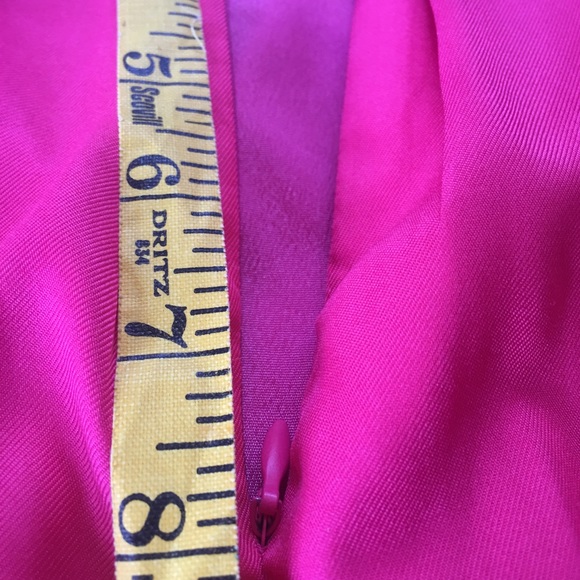 🎁🦃YIGE hot pink Pleated Flare Skirt - Picture 6 of 7